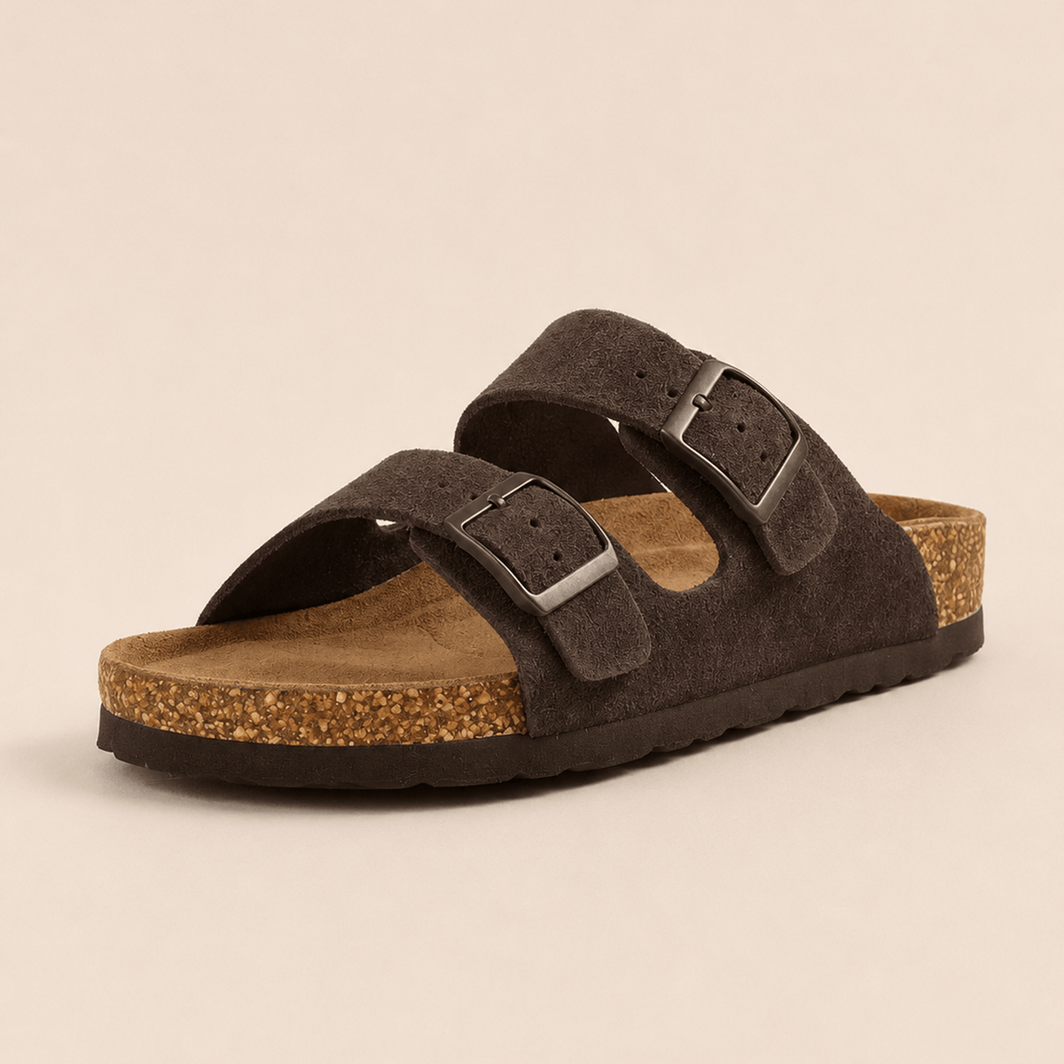 Premium Genuine Suede Sandals by Luxenne