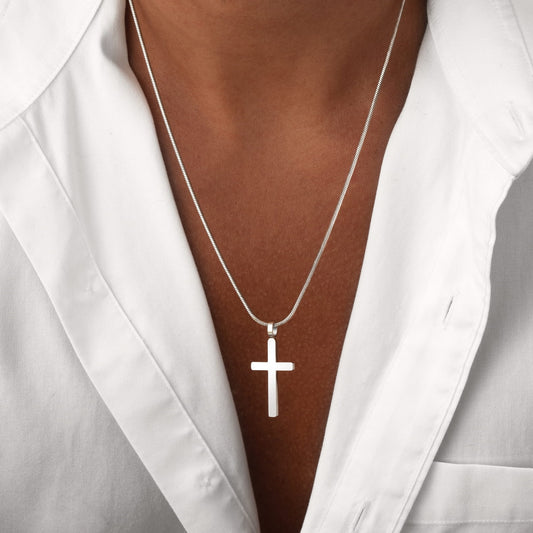 Classic Cross & Square Chain