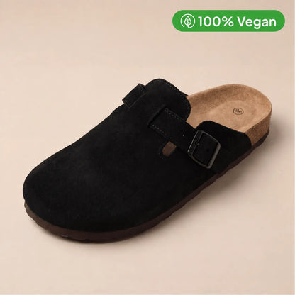 100% Vegan Suede Clogs by Luxenne