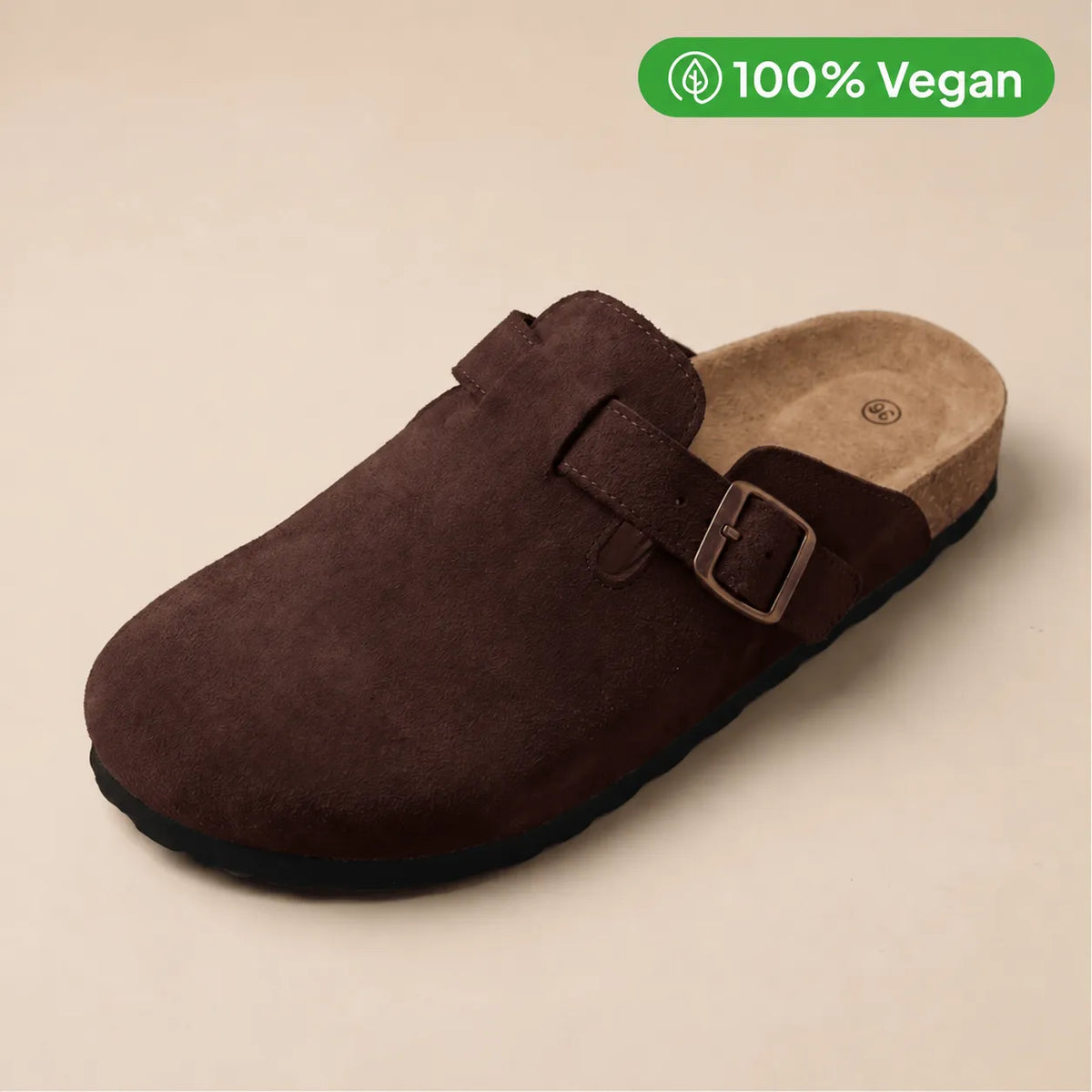 100% Vegan Suede Clogs by Luxenne
