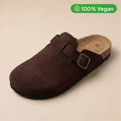 100% Vegan Suede Clogs by Luxenne