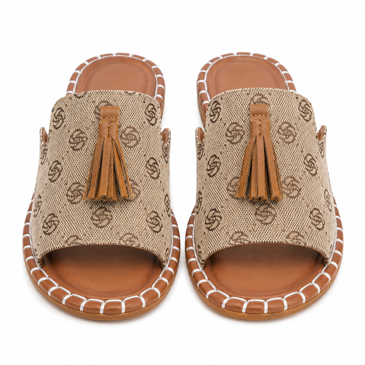 The Capri Tassel Slide