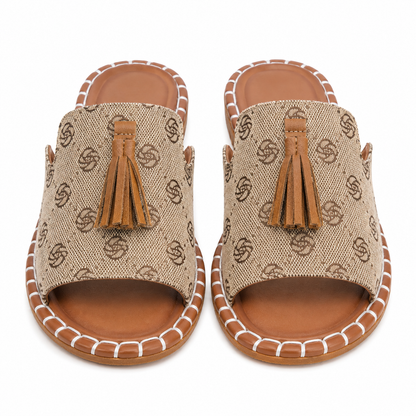 The Capri Tassel Slide