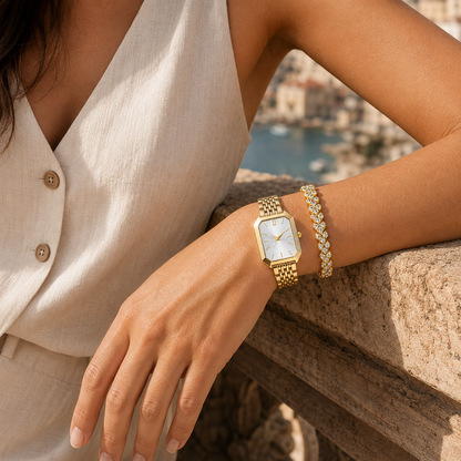 The Riviera Watch & Bracelet Set