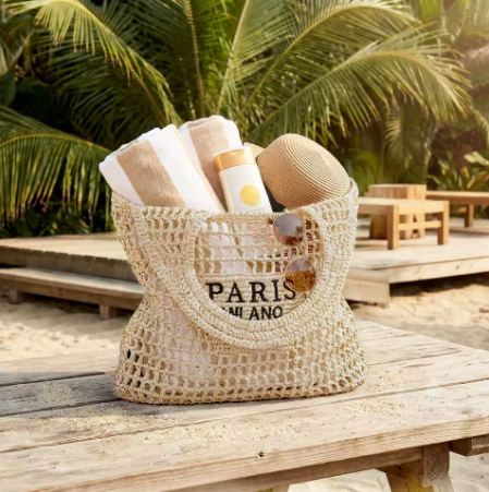 The Positano Woven Tote