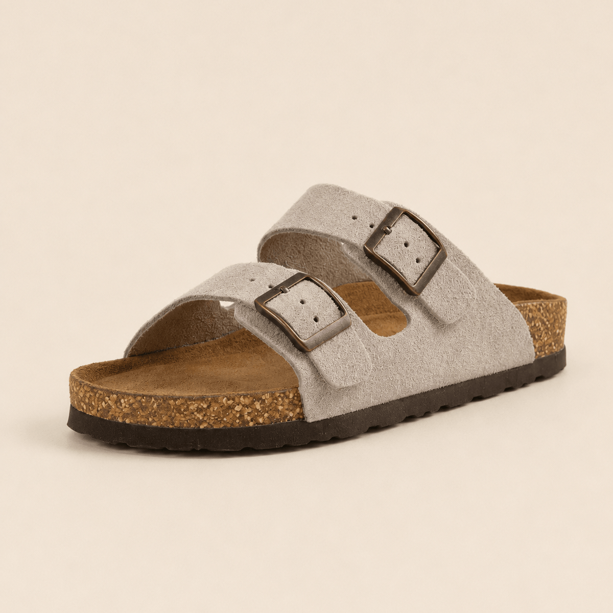 Premium Genuine Suede Sandals by Luxenne