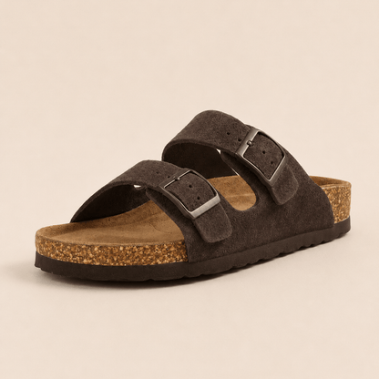 Premium Genuine Suede Sandals by Luxenne