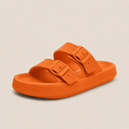 Pillow Sandals by Luxenne.
