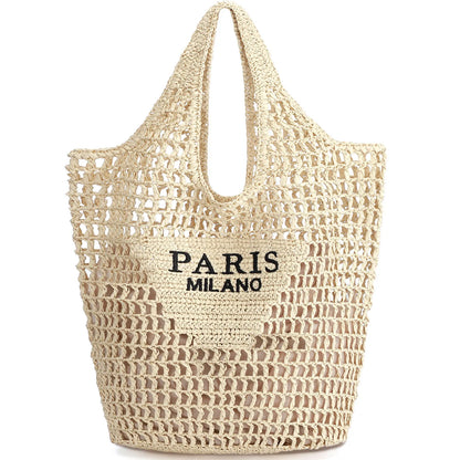 The Positano Woven Tote