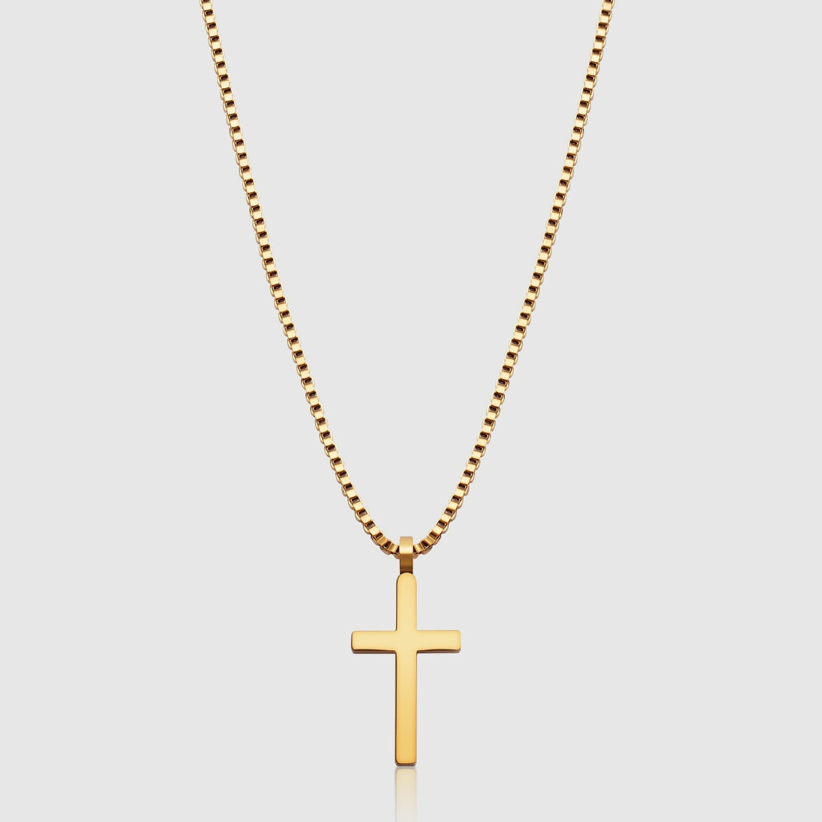Classic Cross & Box Chain