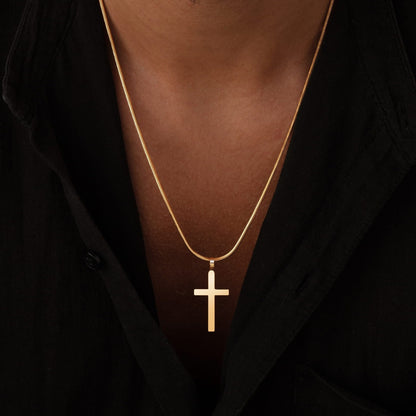 Classic Cross & Square Chain
