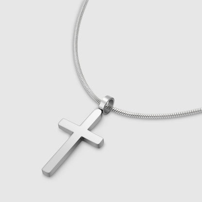 Classic Cross & Square Chain