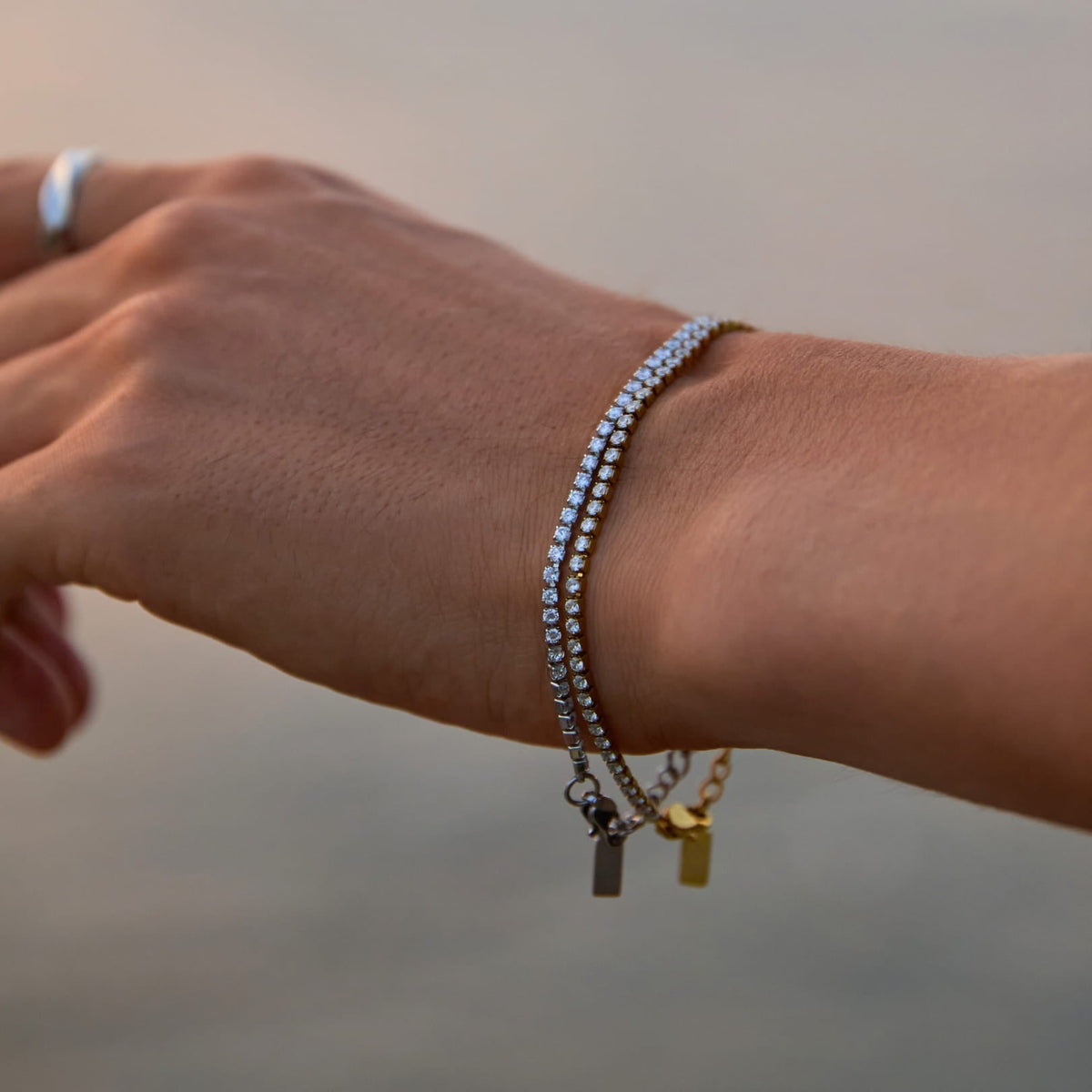 Minimal Tennis Bracelet
