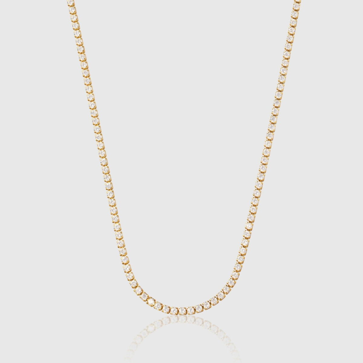 Minimal Tennis Necklace