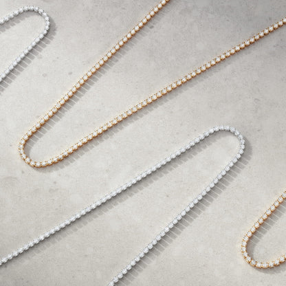 Minimal Tennis Necklace